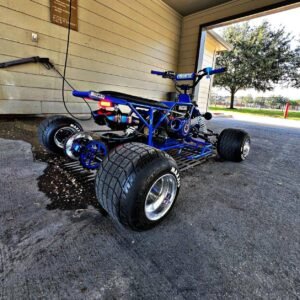 The blue mini quad